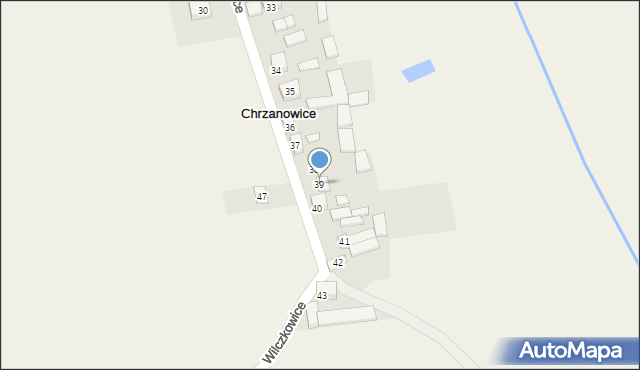 Chrzanowice, Chrzanowice, 39, mapa Chrzanowice