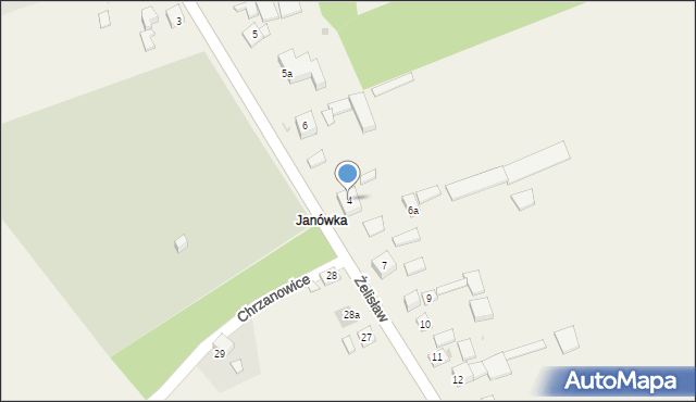 Chrzanowice, Chrzanowice, 4, mapa Chrzanowice