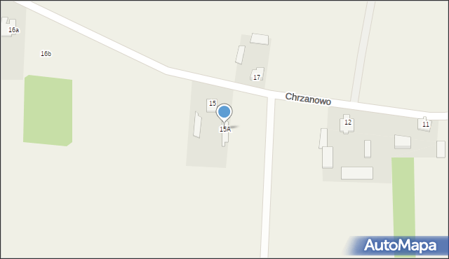 Chrzanowo, Chrzanowo, 15A, mapa Chrzanowo