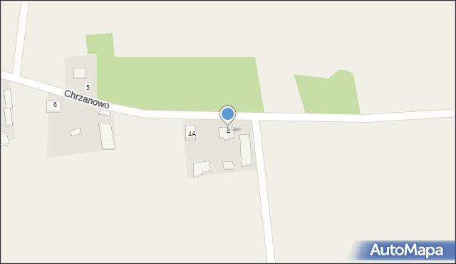 Chrzanowo, Chrzanowo, 4, mapa Chrzanowo