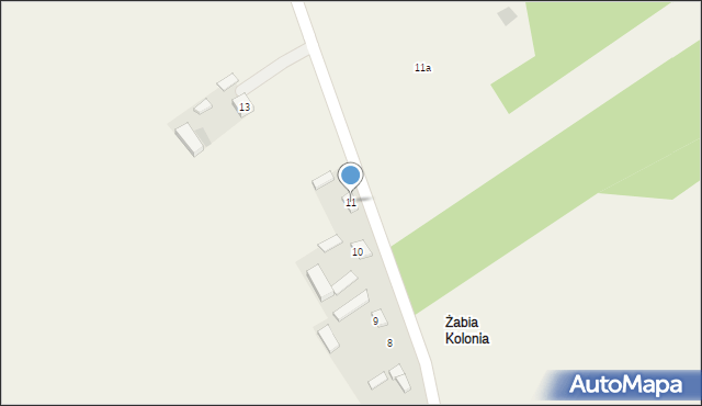 Chrząstawa, Chrząstawa, 11, mapa Chrząstawa