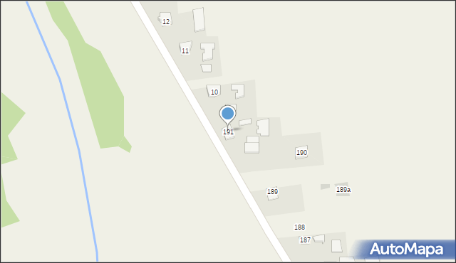 Chrząstów, Chrząstów, 191, mapa Chrząstów