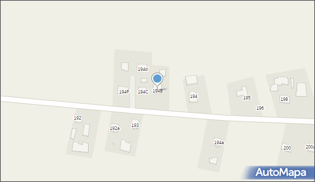 Chrząstów, Chrząstów, 194B, mapa Chrząstów