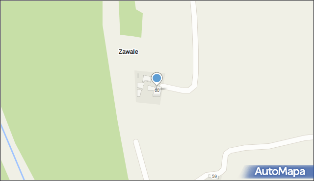Chrząstów, Chrząstów, 60, mapa Chrząstów