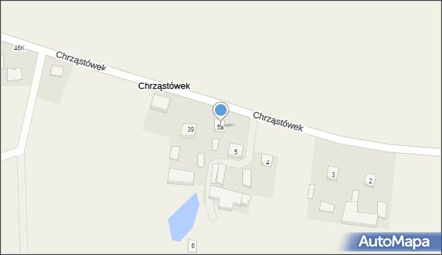 Chrząstówek, Chrząstówek, 5a, mapa Chrząstówek