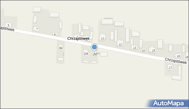 Chrząstówek, Chrząstówek, 10b, mapa Chrząstówek