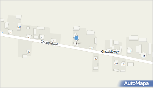 Chrząstówek, Chrząstówek, 7, mapa Chrząstówek