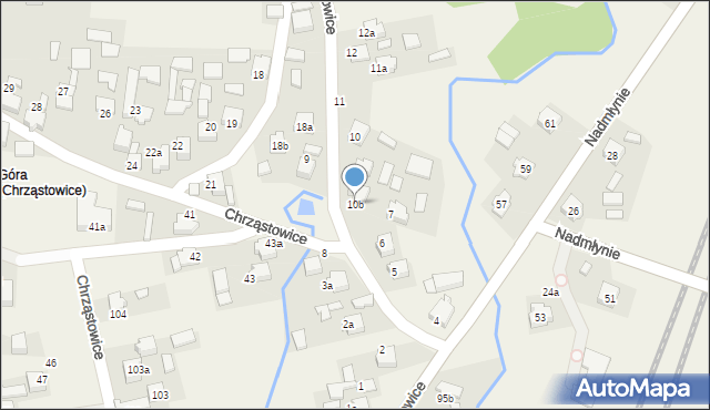 Chrząstowice, Chrząstowice, 10b, mapa Chrząstowice