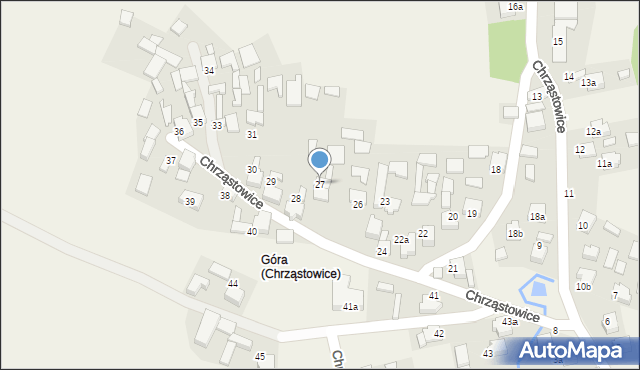 Chrząstowice, Chrząstowice, 27, mapa Chrząstowice