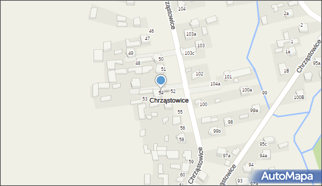 Chrząstowice, Chrząstowice, 54, mapa Chrząstowice