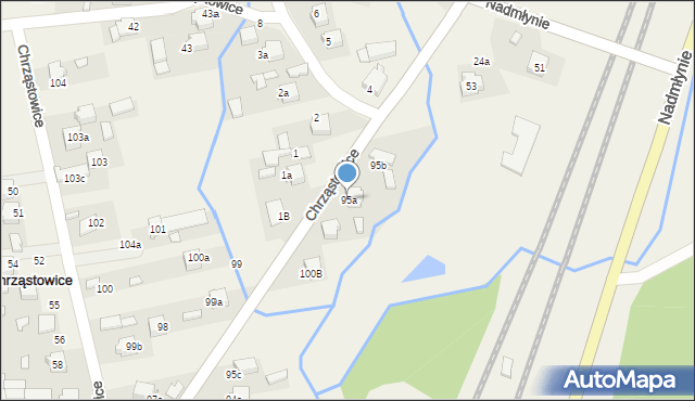 Chrząstowice, Chrząstowice, 95a, mapa Chrząstowice