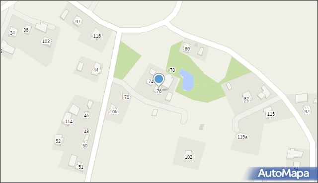 Chrząstówka, Chrząstówka, 76, mapa Chrząstówka
