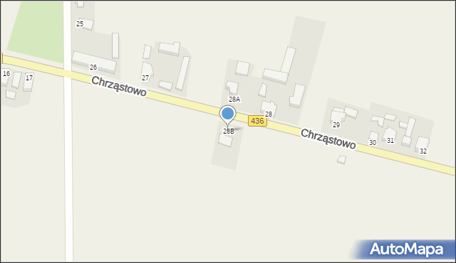 Chrząstowo, Chrząstowo, 28B, mapa Chrząstowo