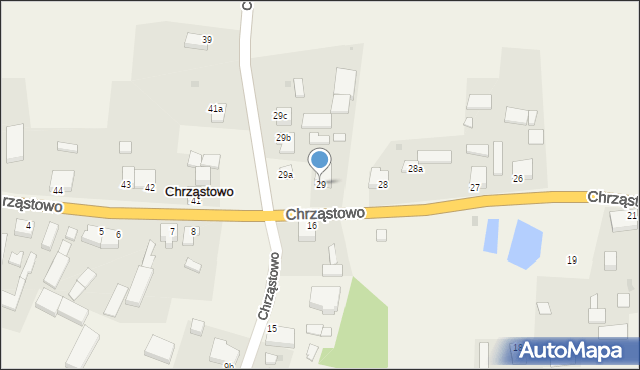 Chrząstowo, Chrząstowo, 29, mapa Chrząstowo