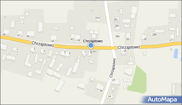 Chrząstowo, Chrząstowo, 8, mapa Chrząstowo