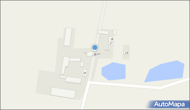 Chrząstowo, Chrząstowo, 26, mapa Chrząstowo