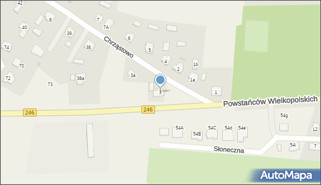 Chrząstowo, Chrząstowo, 3, mapa Chrząstowo