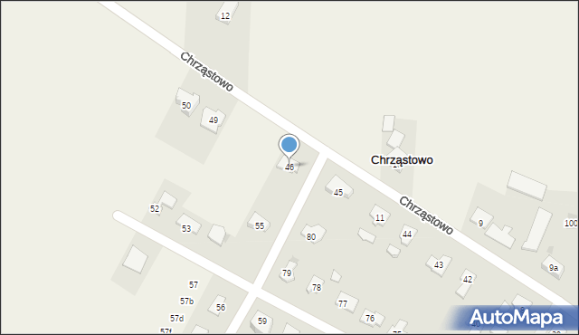 Chrząstowo, Chrząstowo, 46, mapa Chrząstowo