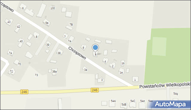 Chrząstowo, Chrząstowo, 5, mapa Chrząstowo