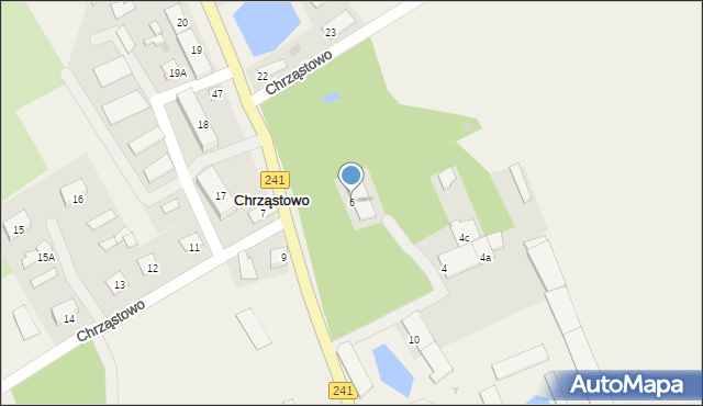 Chrząstowo, Chrząstowo, 6, mapa Chrząstowo