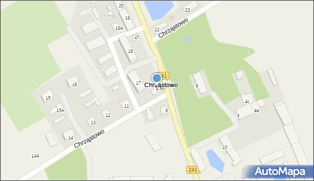Chrząstowo, Chrząstowo, 7, mapa Chrząstowo