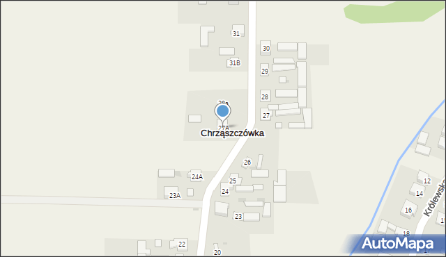 Chrząszczówka, Chrząszczówka, 27A, mapa Chrząszczówka