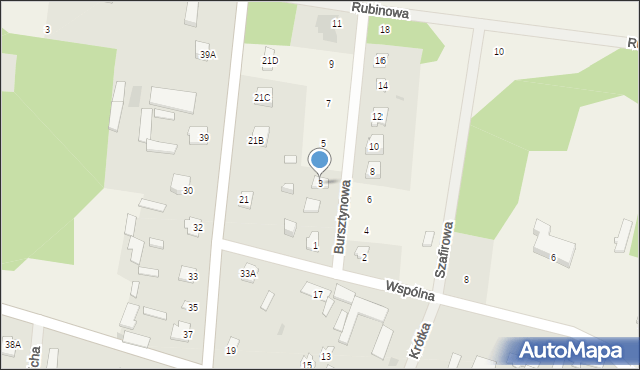Chrzczanka Włościańska, Chrzczanka Włościańska, 21a, mapa Chrzczanka Włościańska