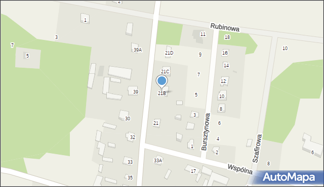 Chrzczanka Włościańska, Chrzczanka Włościańska, 21B, mapa Chrzczanka Włościańska
