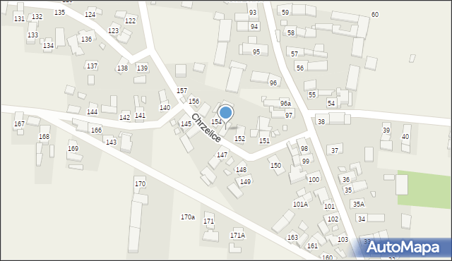 Chrzelice, Chrzelice, 153, mapa Chrzelice