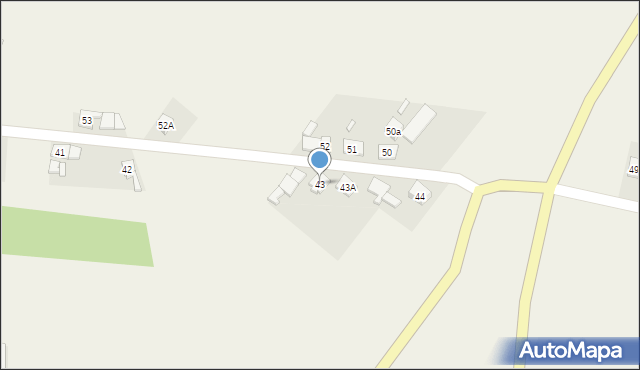 Chrzelice, Chrzelice, 43, mapa Chrzelice