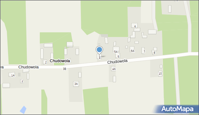 Chudowola, Chudowola, 4, mapa Chudowola