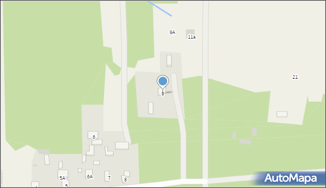Chudowola, Chudowola, 9, mapa Chudowola
