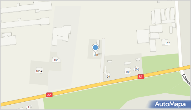 Chwalim, Chwalim, 108, mapa Chwalim