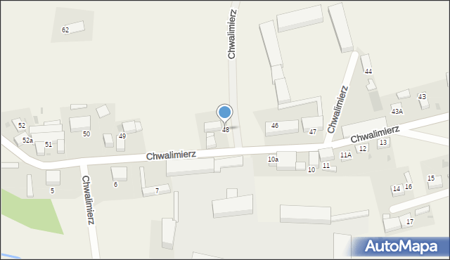 Chwalimierz, Chwalimierz, 48, mapa Chwalimierz