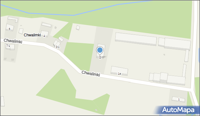 Chwalimki, Chwalimki, 2, mapa Chwalimki