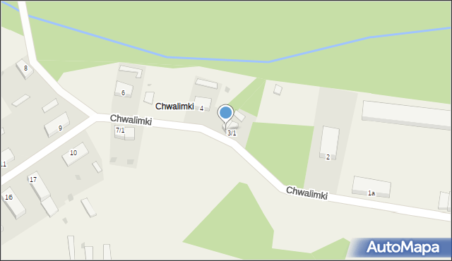 Chwalimki, Chwalimki, 3/2, mapa Chwalimki