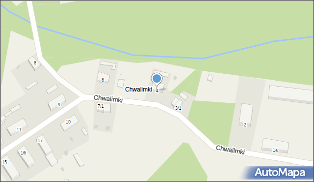 Chwalimki, Chwalimki, 4, mapa Chwalimki