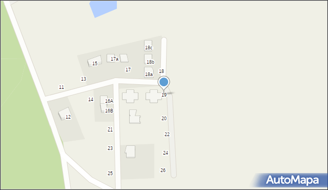 Chwałkówko, Chwałkówko, 19, mapa Chwałkówko