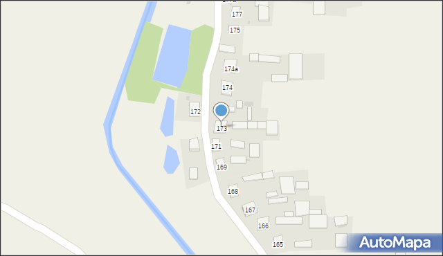 Chwałowice, Chwałowice, 173, mapa Chwałowice