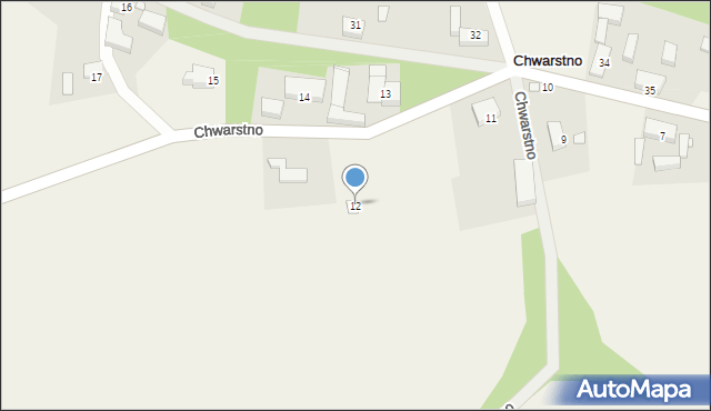 Chwarstno, Chwarstno, 12, mapa Chwarstno