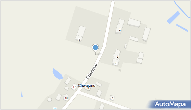 Chwarzno, Chwarzno, 3, mapa Chwarzno