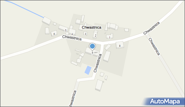 Chwastnica, Chwastnica, 7, mapa Chwastnica