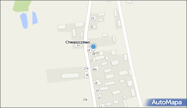 Chwaszczewo, Chwaszczewo, 18, mapa Chwaszczewo