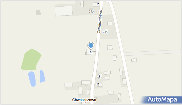 Chwaszczewo, Chwaszczewo, 24, mapa Chwaszczewo