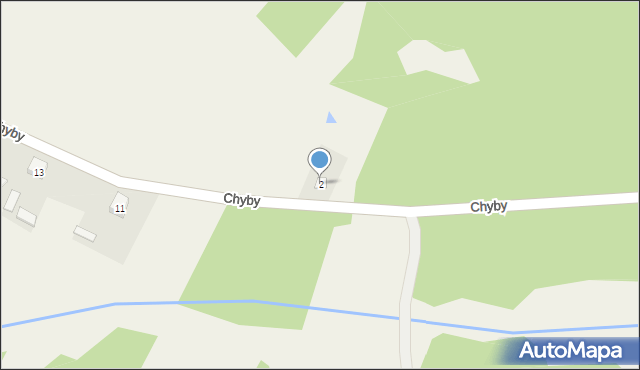 Chyby, Chyby, 2, mapa Chyby