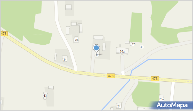 Chynów, Chynów, 36, mapa Chynów