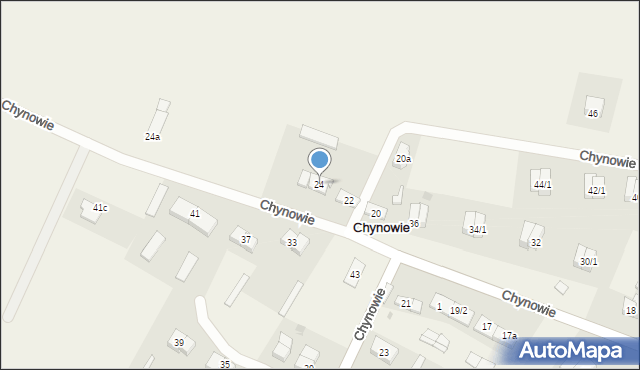 Chynowie, Chynowie, 24, mapa Chynowie