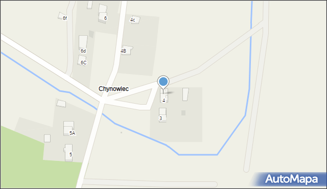 Chynowie, Chynowie, 4a, mapa Chynowie
