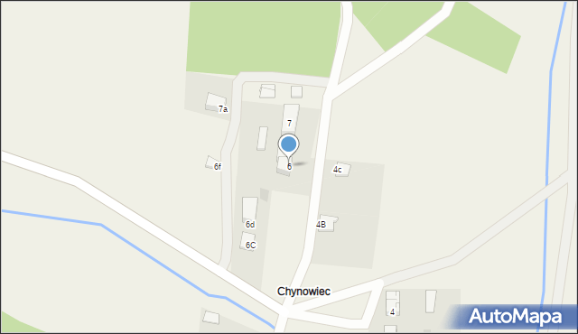 Chynowie, Chynowie, 6, mapa Chynowie