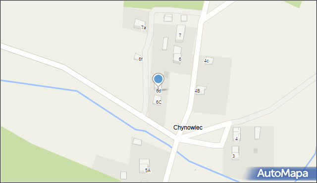 Chynowie, Chynowie, 6d, mapa Chynowie